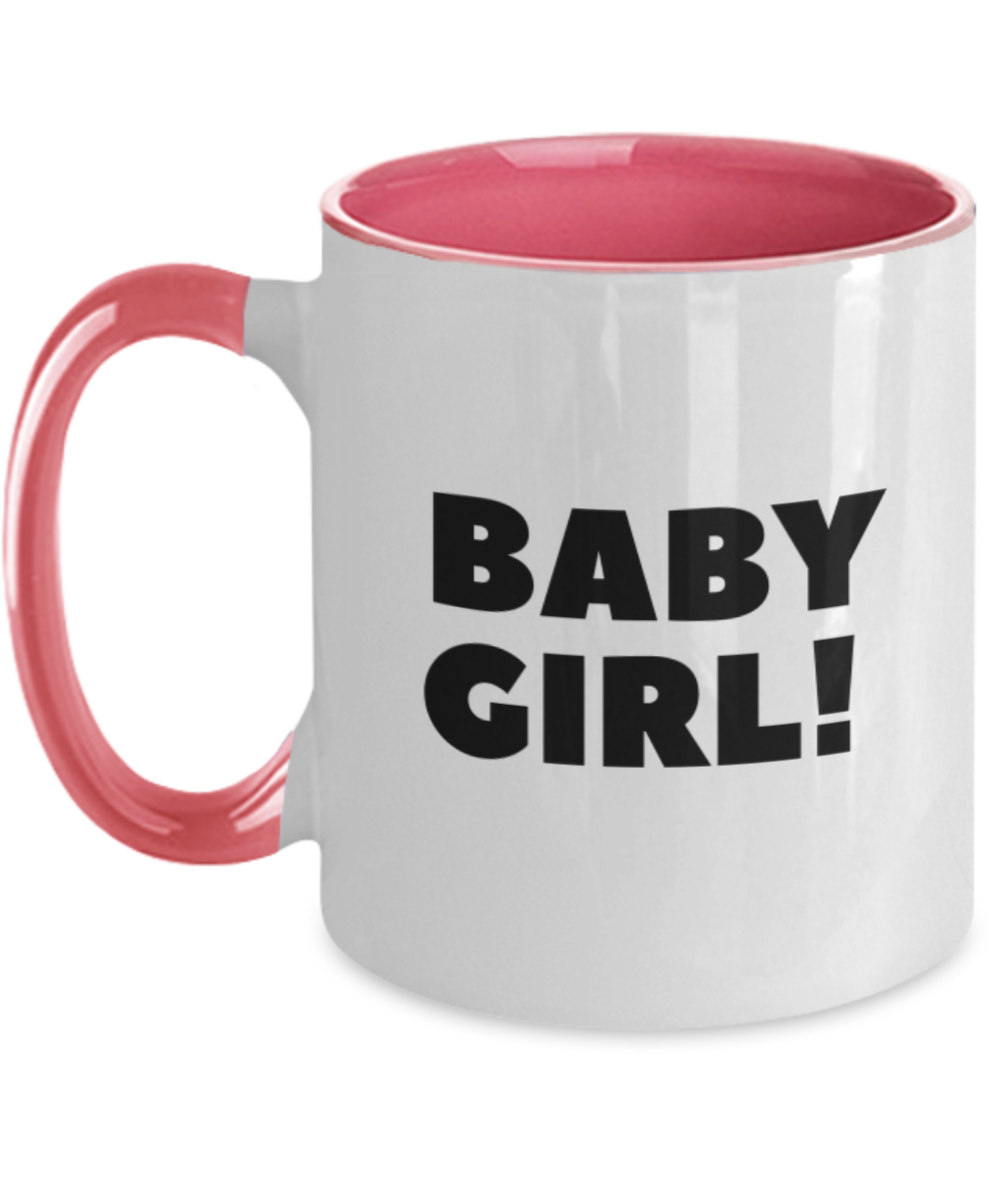 Baby Girl coffee cup, baby girl shower coffee cups, baby girl shower coffee cups, baby girl coffee mug